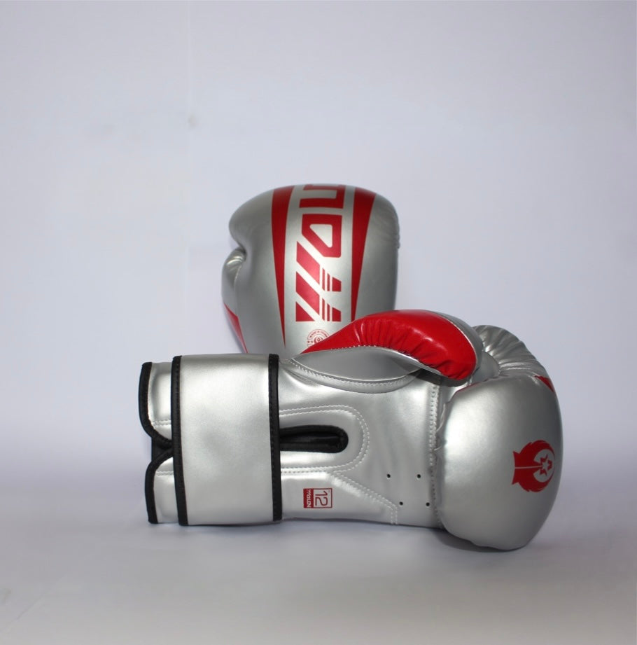 Metallic SilverFist glove